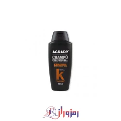 شامپو agrado  مدلkeratin مناسب موهای وز 750 میل
